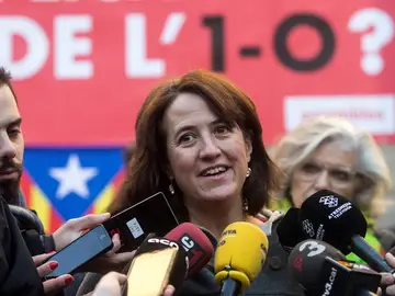La presidenta de la ANC, Elisenda Paluzie La presidenta de la ANC, Elisenda Paluzie