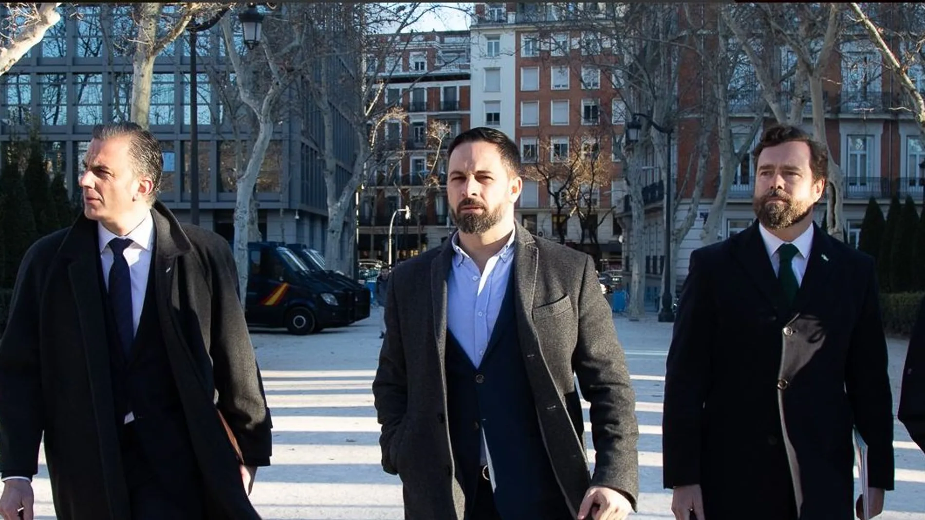 Santiago Abascal y Ortega Smith Santiago Abascal y Ortega Smith