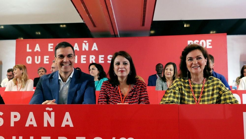 Pedro Sánchez en el Comité Federal del PSOE