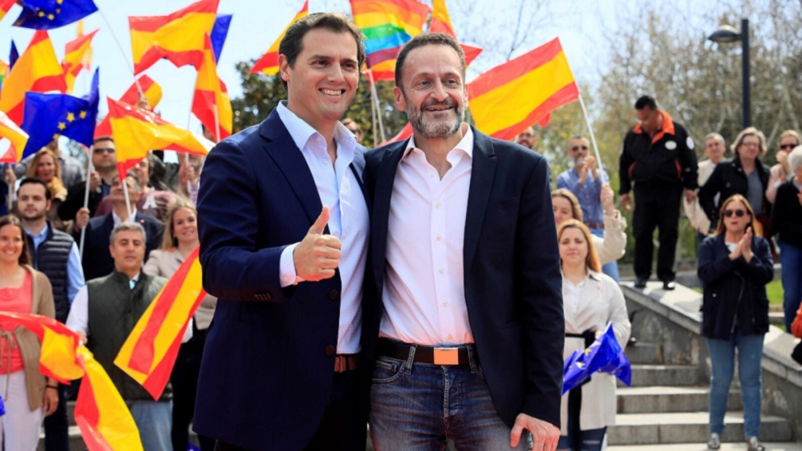 Rivera critica a Sánchez por no 