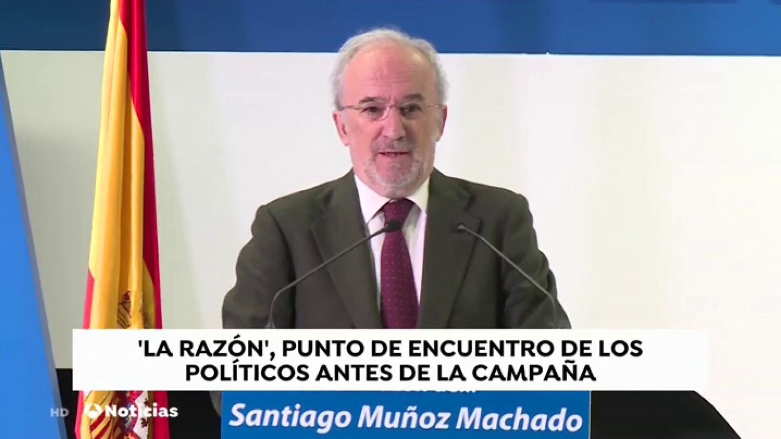 El director de la RAE, en un encuentro de La Razón: 