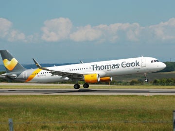 Avión de la compañía Thomas Cook. 