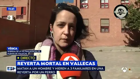 El escalofriante relato de la sobrina del asesinado en una discusión por un perro: "Le apuñaló en el cuello por detrás" Jessica_joven