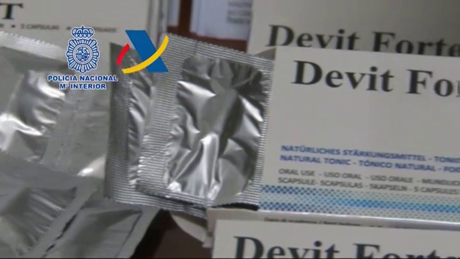 Intervenidas 400.000 dosis de complementos nutricionales adulterados