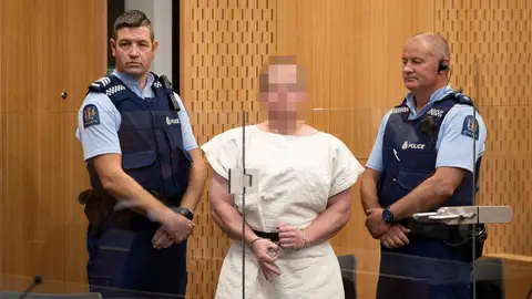 El australiano Brenton Tarrant, autor de la masacre en dos mezquitas en Christchurch El australiano Brenton Tarrant, autor de la masacre en dos mezquitas en Christchurch