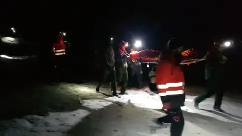 El operativo que buscaba desde la noche del pasado domingo a 25 excursionistas gallegos El operativo que buscaba desde la noche del pasado domingo a 25 excursionistas gallegos
