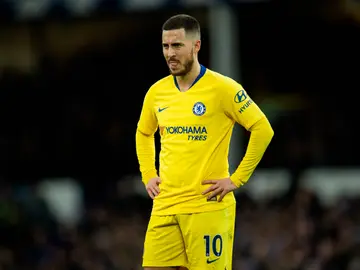 Eden Hazard en un partido Eden Hazard en un partido