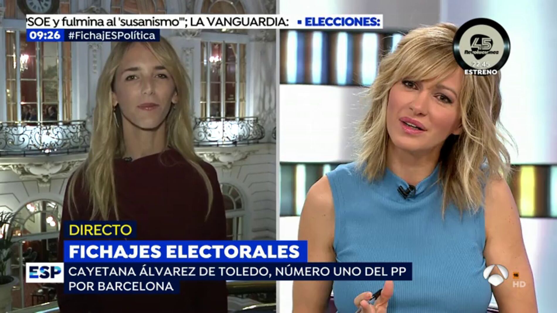 Cayetana &Aacute;lvarez de Toledo, n&uacute;mero 1 del PP por Barcelona
