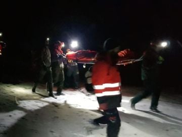 El operativo que buscaba desde la noche del pasado domingo a 25 excursionistas gallegos
