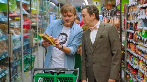 Cristóbal visita por primera vez un supermercado: “¿Hay chófer para llevar el carrito?” Cristóbal visita por primera vez un supermercado: “¿Hay chófer para llevar el carrito?”