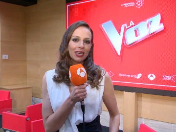 Rueda de prensa: Eva González antes del Directo de 'La Voz'