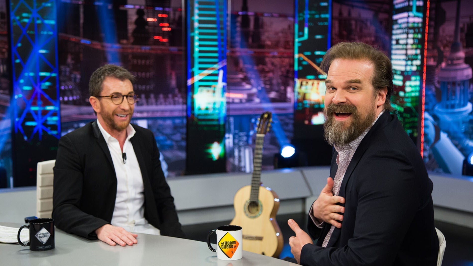 David Harbour presenta a 'Hellboy' en 'El Hormiguero 3.0'