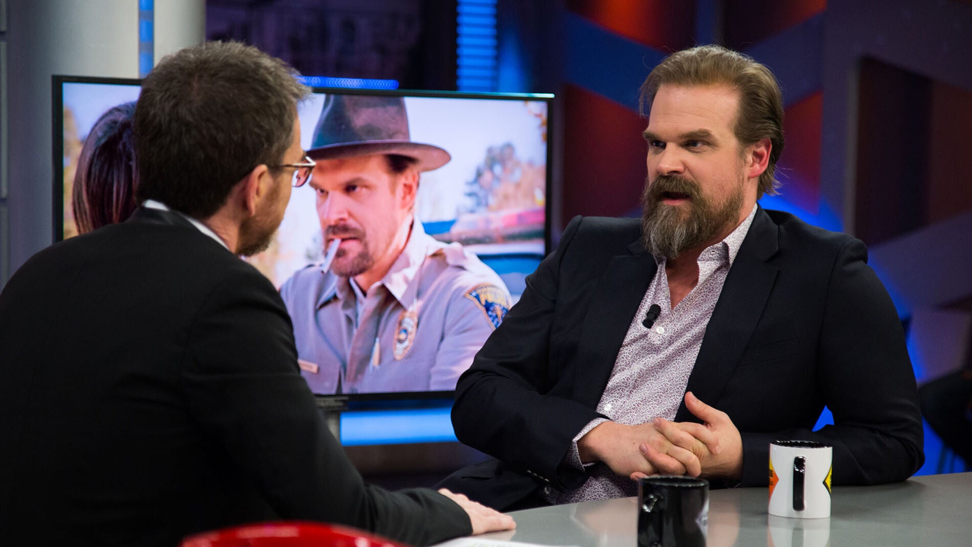 V&Iacute;DEO: David Harbour, sobre la pr&oacute;xima temporada de 'Stranger Things' en 'El Hormiguero 3.0': "El sheriff no quiere ver que su hija crezca y eso le tortura m&aacute;s que un Demogorgon"