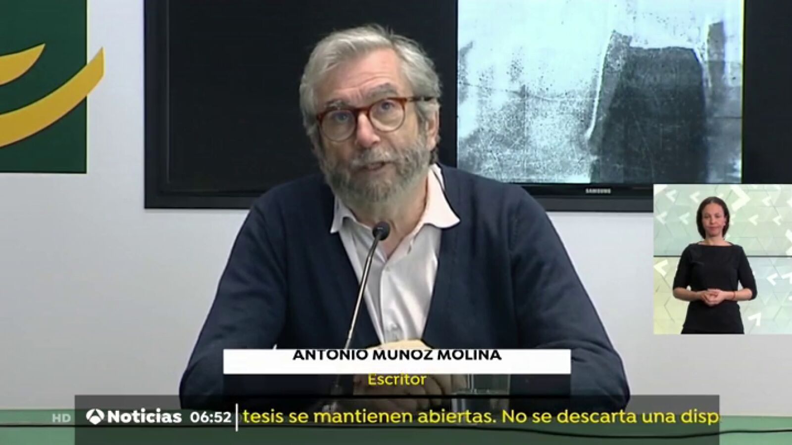 Antonio Muñoz Molina regresa a la ficción contemporánea en Lisboa con 'Tus pasos en la escalera'