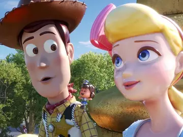 El reencuentro de Woody y Bo Peep en 'Toy Story 4' El reencuentro de Woody y Bo Peep en 'Toy Story 4'