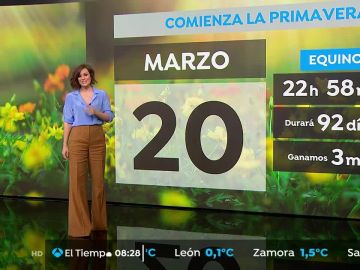 Arranca la primavera con bajas temperaturas