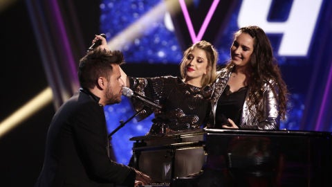 V&Iacute;DEO: Pablo L&oacute;pez canta &lsquo;Y sin embargo&rsquo; con Palomy y Auba Murillo en los Directos de &lsquo;La Voz&rsquo;