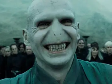 Lord Voldemort, interpretado por Ralph Fiennes en 'Harry Potter' Lord Voldemort, interpretado por Ralph Fiennes en 'Harry Potter'