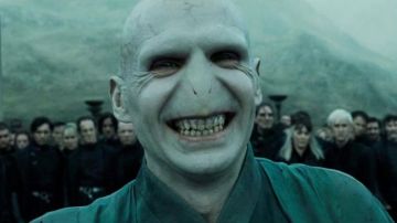 Lord Voldemort, interpretado por Ralph Fiennes en 'Harry Potter' Lord Voldemort, interpretado por Ralph Fiennes en 'Harry Potter'