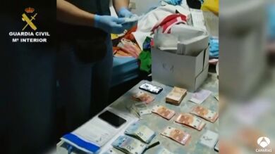 Golpe al narcotráfico en el sur de Tenerife