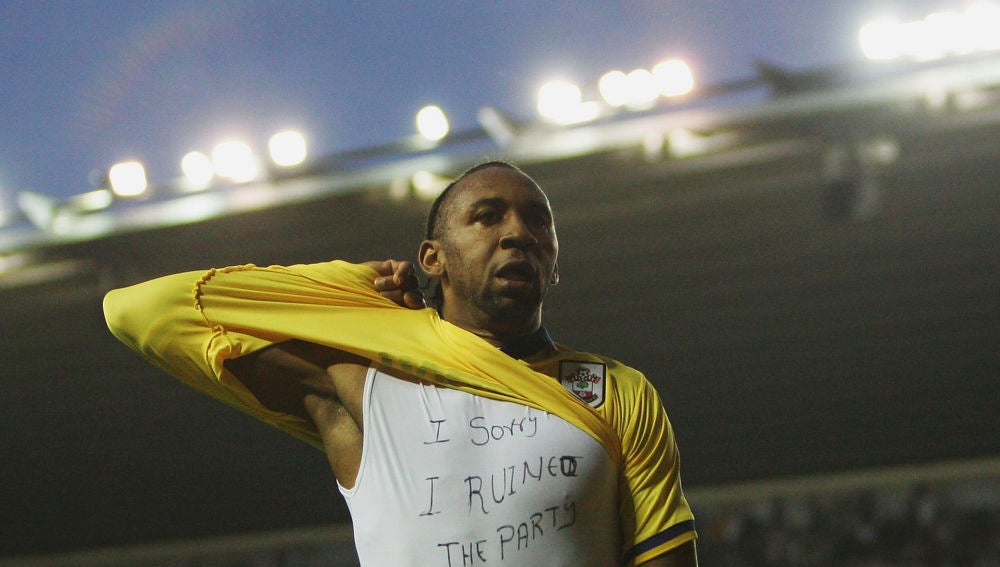 Jhon Viafara, en un partido del Southampton