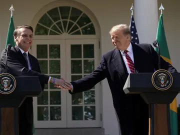 Donald Trump y Jair Bolsonaro Donald Trump y Jair Bolsonaro