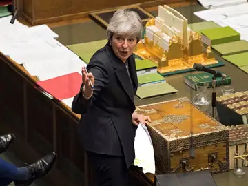 La primera ministra del Reino Unido, Theresa May La primera ministra del Reino Unido, Theresa May