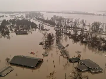 Inundaciones en Nebraska Inundaciones en Nebraska