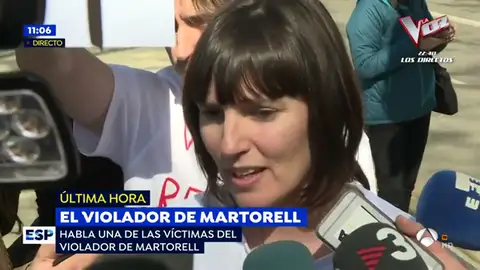 La primera víctima del violador de Martorell: "a mi casi me mata de una paliza" La primera víctima del violador de Martorell: "a mi casi me mata de una paliza"