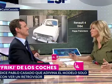 Pablo Casado acepta el reto: ¿Qué coche es? Pablo Casado acepta el reto: ¿Qué coche es?