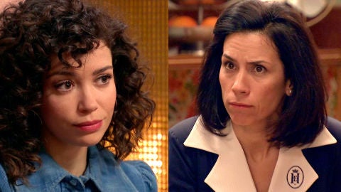 Amelia y Manolita intentan mediar entre la cabezonería de Luisita y Marcelino