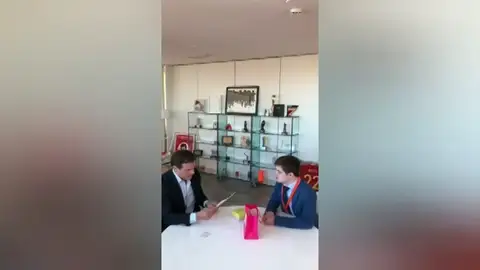 David, el joven con Síndrome de Down que se reúne con los líderes políticos David, el joven con Síndrome de Down que se reúne con los líderes políticos