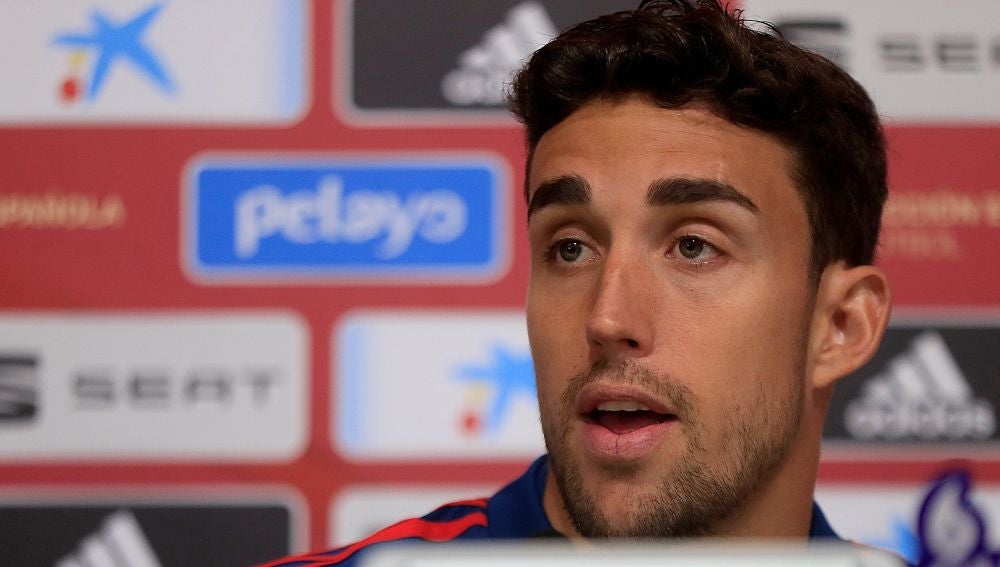 Jaime Mata, en rueda de prensa en Las Rozas