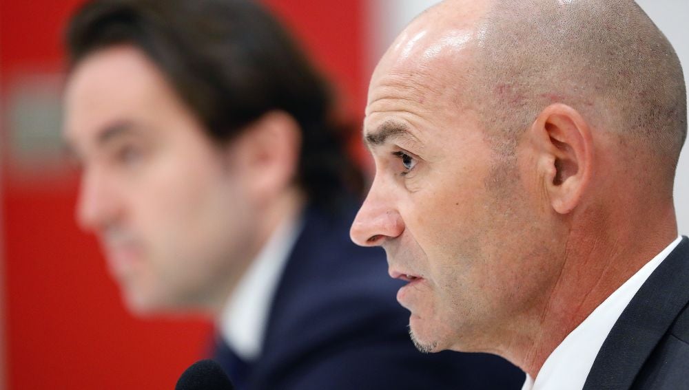 Paco Jémez, en su presentación con el Rayo