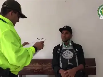 Así fue la detención del exfutbolista Jhon Viáfara en Cali Así fue la detención del exfutbolista Jhon Viáfara en Cali