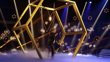 Antonio Orozco, al borde de la lágrima tras la actuación de Javi Moya en los Directos de &#39;La Voz&#39;