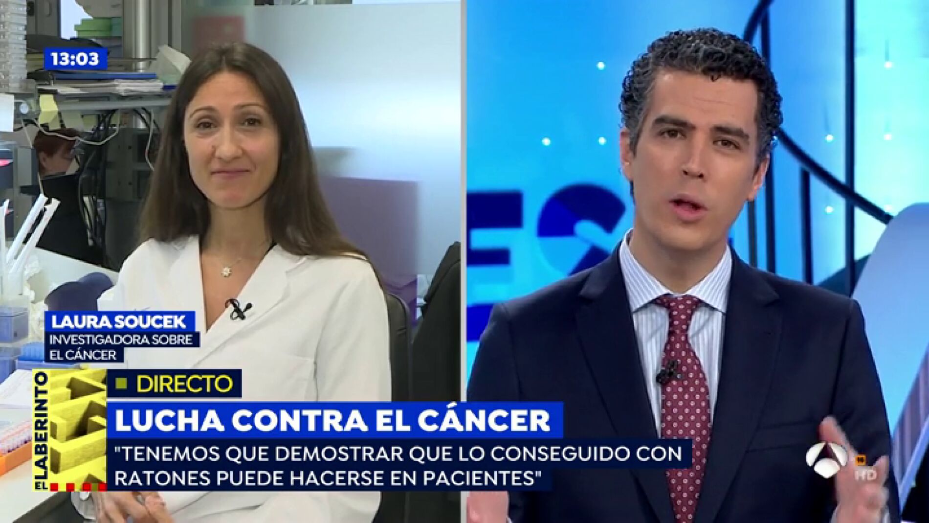 Laura Soucek revoluciona la lucha contra el c&aacute;ncer
