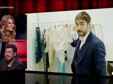 Juanra Bonet se cuela en los camerinos de los coaches de 'La Voz' Juanra Bonet se cuela en los camerinos de los coaches de 'La Voz'