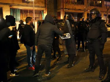 Disturbios en Vallecas Disturbios en Vallecas