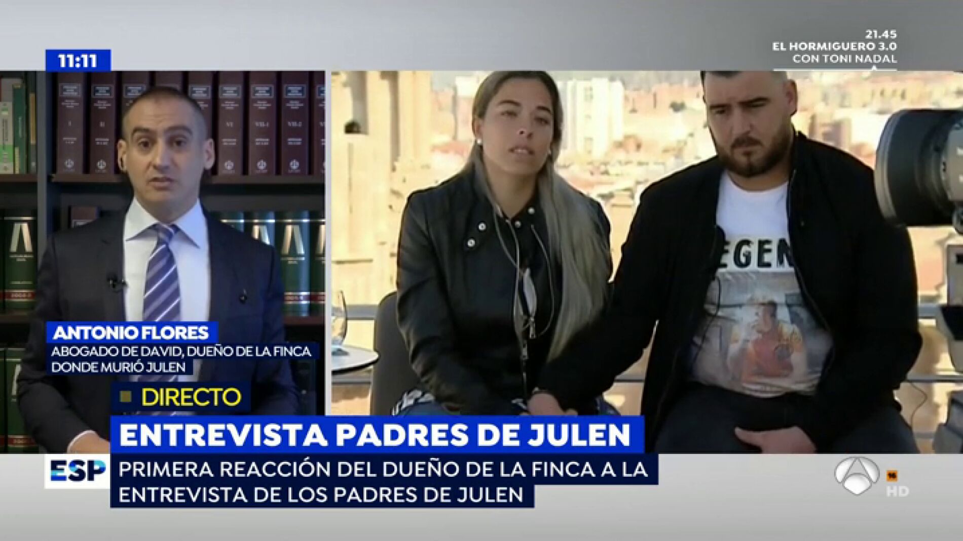 David Flores, abogado