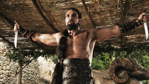 Jason Momoa en 'Juego de Tronos'