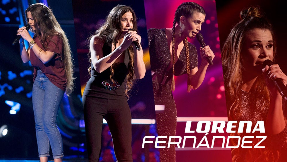 Así han sido las actuaciones de Lorena Fernández en ‘La Voz’