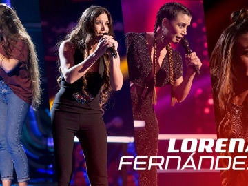 Así han sido las actuaciones de Lorena Fernández en ‘La Voz’