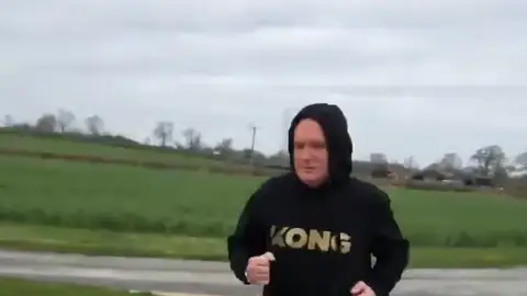 Paul Gascoigne, corriendo Paul Gascoigne, corriendo