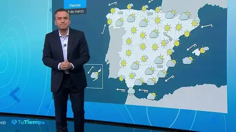 Viernes primaveral con cielos despejados, excepto en Canarias por fuertes lluvias Viernes primaveral con cielos despejados, excepto en Canarias por fuertes lluvias