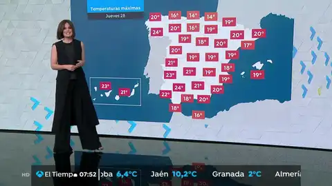 El viento de levante deja daños en la Costa del Sol y en regiones de Cádiz LA PREVISIÓN DEL TIEMPO