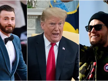 Chris Evans, enfrentado con Tom Brady por Donald Trump Chris Evans, enfrentado con Tom Brady por Donald Trump