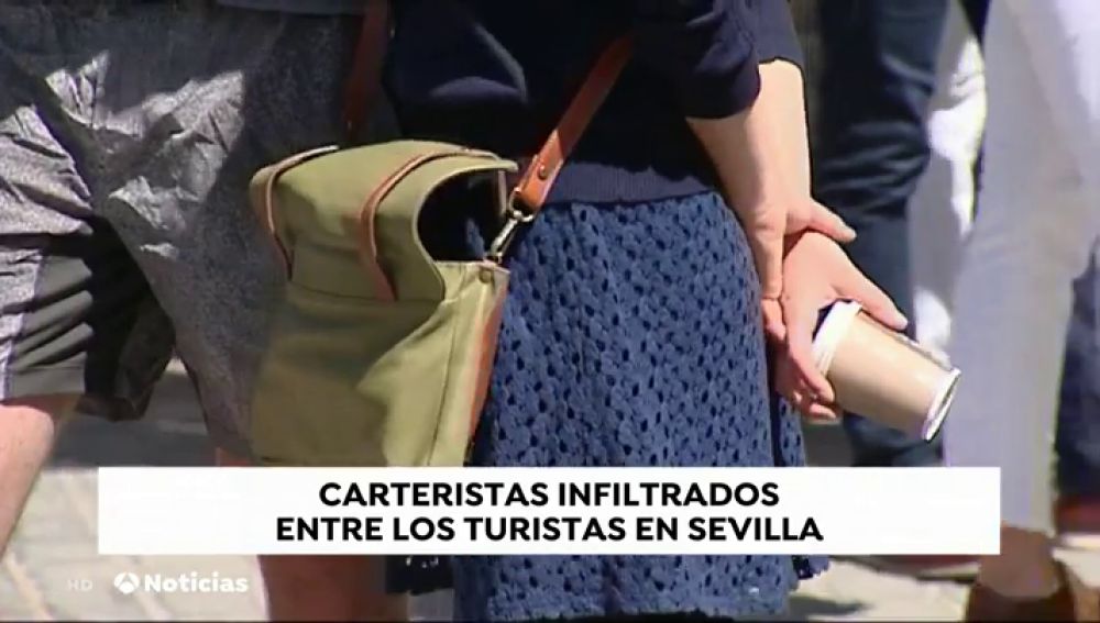  La policía alerta del aumento de carteristas en Sevilla