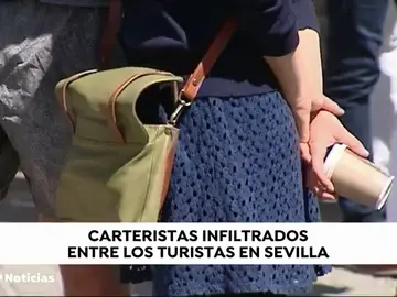 La policía alerta del aumento de carteristas en Sevilla La policía alerta del aumento de carteristas en Sevilla