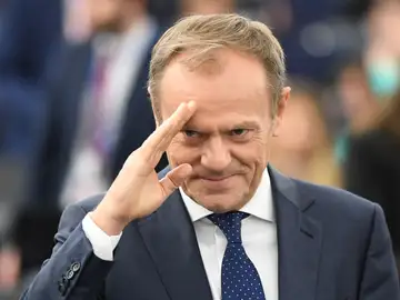 El presidente del Consejo Europeo, Donald Tusk El presidente del Consejo Europeo, Donald Tusk